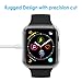 GeeRic Screen Protector Compatible with Apple Watch 40mm Series 4/5, 5 Pack Soft Slim Full-Around Protective 5 Color-Clear/Black/Silver/Gold/Rose Gold