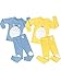 UniFriend Premium 100% COTTON Little Boys, Girls 2 Piece Pajama Set