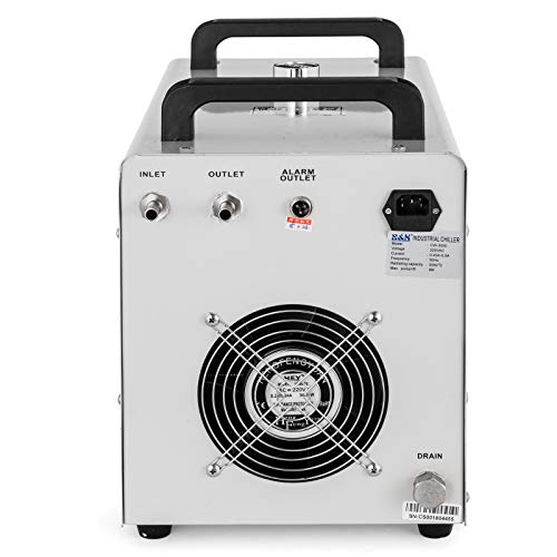 image for BestEquip Industrial Chiller 9L Capacity 220V CW-3000DG Water Chiller 
