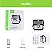 LITOM Upgraded 30 LED Solar Motion Sensor Lights, IP65 Waterproof Solar Lights Outdoor with 3 Lighting Modes, 270° Wide-Angle Illumination Solar Lights for Front Door, Yard, Garage, Pathway and Patio
