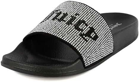 Juicy Couture Womens Wander Womens Slide Sandals, Beach Sandals for women,  Flip Flops Sandals, Pool Slides Shoes, Size 8 Black price in Saudi Arabia |  Amazon Saudi Arabia | kanbkam