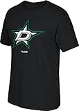 Dallas Stars Reebok NHL Black Primary Logo Men's T-Shirt