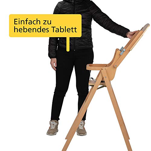 K IKIDO Kinderhochstuhl, Klappbarer Und Verstellbar Produktbild-Vorschau 5