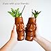 Easter Island Tiki Mug, Hawaiian Ceramic Mugs Drinkware, Cute Cocktail Glasses, Tiki Bar 15oz / 450ml, TK09