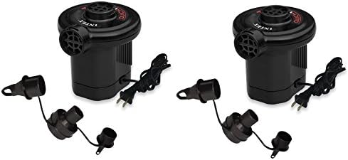 Intex Quick-Fill AC Electric Air Pump, 110-120 Volt, Max. Air Flow 21.2CFM (2 Air Pump)