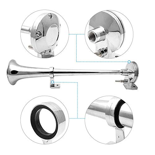 Truck Air Horn Kit 12V 150DB Single Trumpet British Trucking