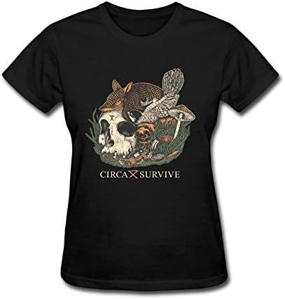 SAMSEPH Women's Circa Survive T-shirt Size M Black