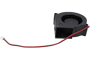 12V 24V 7530 Centrifugal Blower Fan Oil Bearing Construction for Thermal Management in Embedded Systems and Programmable Logi