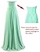 Chiffon Long Bridesmaid Dresses Sweetheart Prom Evening Gowns Party Formal Plus Size Dress Champagne US 10