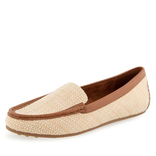 Aerosoles Women's Over Drive Loafer, Natural Raffia, 5.5M