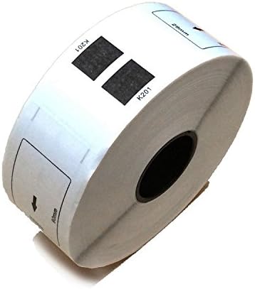 Nextoner DK-1201 Compatible 1-1/7" x 3-1/2" (29mm x 90mm) Die-Cut White Paper Address Labels without Cartridge Use with QL-1060N, QL-1050, QL-700, QL-570, QL-580N, QL-720NW