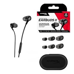 HyperX Cloud Earbuds II – 14mm Drivers, Four