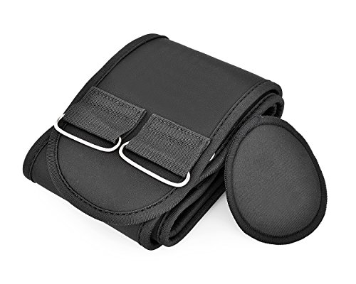Ace Select 3 Pieces Adjustable Leg Correction Band for O Type Leg and X Type Leg - Black - X-Large