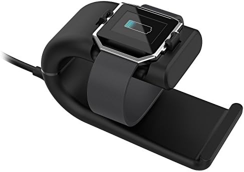 Fitbit Blaze Charger, YFFSUN Charger Clip Cradle Dock Micro USB Charging Station for Fitbit Blaze Smart Fitness Watch (black)