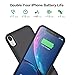 Pxwaxpy Battery Case for iPhone XR, 6800mAh Portable Charging Case for iPhone XR Extended Rechargeable Charger Case Battery Pack Compatible with Apple XR Power Bank Cover(6.1 inch), Black