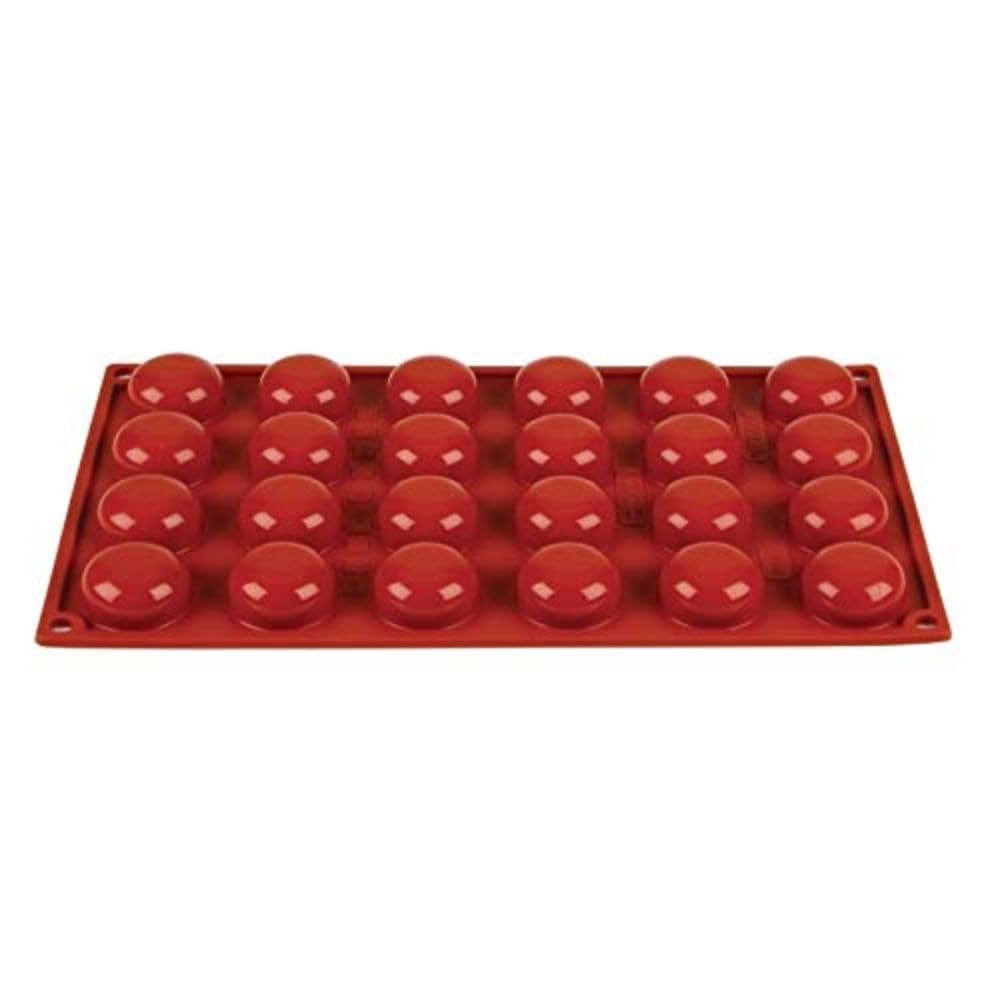 Pavoni N940 Formaflex Silicone Mould, 24 Pomponette