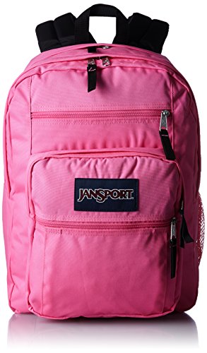 JanSport Big Student Backpack, Fluorescent Pink