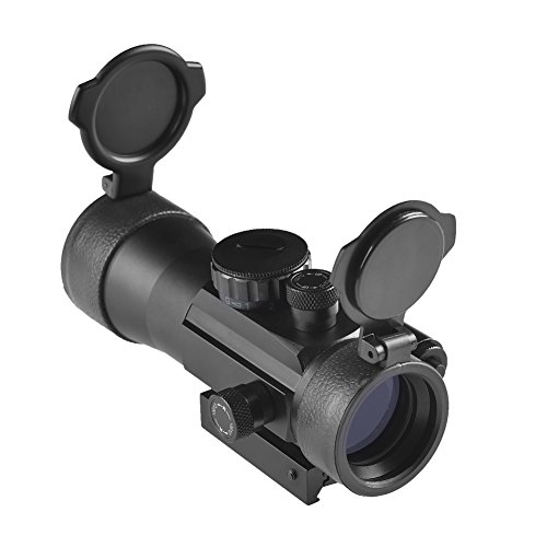 Beileshi 2x42 Green & Red Dot Scope Reticle Scope with Red Laser