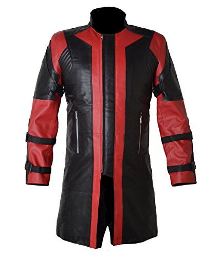 MSHC Men's Avengers Jeremy Hawkeye Faux Leather Coat