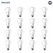 Philips LED Non-Dimmable A19 Frosted Light Bulb: 800-Lumen, 5000-Kelvin, 8-Watt (60-Watt Equivalent), E26 Base, Daylight, 16-Pack primary