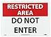 NMC RA7RB Security Sign, Legend 