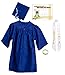 Jostens Graduation Cap and Gown Package Medium Royal Blue