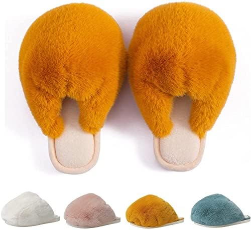 Womens Plush Ball Warm Slippers, Winter Fashion Plush Fluffy Ball