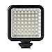 SUPON 49 Video LED Light, Dimmable Continuous On-Camera High Power Light Panel Compatible for Canon Nikon Sony Panasonic Olympus Fuji DSLR Cameras Camcorder Studio Video Outdoors Photography