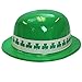 St Patrick Hats - Green Derby Hat w/ Shamrock Band - 12 Pack by Funny Party Hats