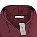 Tencole Long Tops for Women, High Low Long Sleeves Spring Stylish Tunic Sweatshirt Feminine Sexy Embellished Pleated Dress Hoodie Tops Oversized Unique Hooded T Shirts Halloween Outfits Wine XL