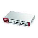 Zyxel Next-Generation USG with 200 VPN Tunnels, SSL VPN, 2 GbE WAN, 1 OPT GbE, 4 GbE LAN/DMZ, With 1 Year UTM Services (USG210)