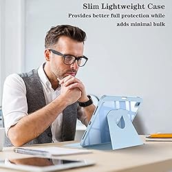 Supveco iPad 10th Generation 2022 Case with Pencil