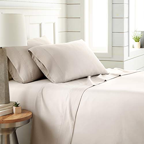 Southshore-Fine-Living-Inc-Vilano-Pleats-4-Piece-21-Inch-Extra-Deep-Pocket-Sheet-Set-Premium-Quality-Easy-Care-Shrinkage-Free-Sheet-Set-Bone-King