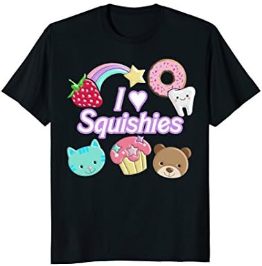 Kawaii Squishies ShirtsI Love Squishies Tee Squishy Collector