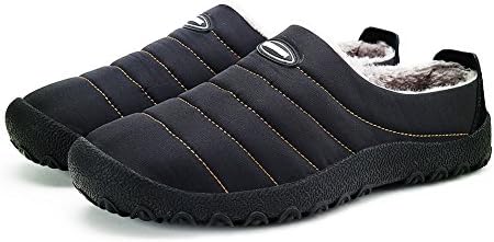 Mens Womens House Slippers Snow Winter Outdoor Indoor Anti-Slip Slippers