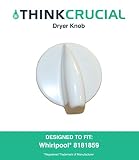 Think Crucial Replacement Dryer Knob, Fits Whirlpool, Compatible with Part 8181859