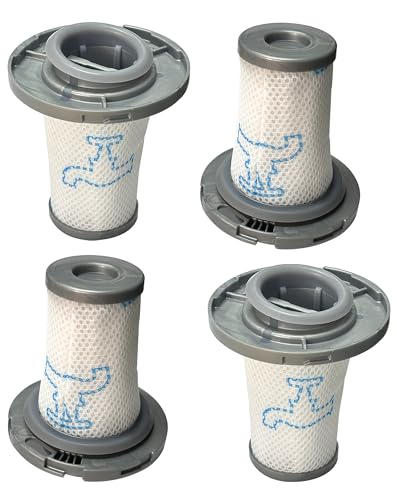 Beaufan 4 Pack Filters Compatible with Rowenta X-Force Flex 8.60 RH96 Series RH9611 RH9637 RH9638 RH9639 RH9677 RH9678 & X-PERT 6.60 RH68 RH6821 RH6837 6838 RH6877 Series 88 Cordless Vacuum Cleaner Real