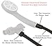 Universal 60 Inch Flexible Shower Hose - Extra Long, Stainless Steel, Double-Buckle For Handheld Showerhead - Oil-Rubbed Bronze