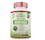 Moringa Oleifera - 100% Pure Leaf Extract Dietary Supplement 800mg Capsules | Mood Enhancer | Boosts Weight Loss, Energy and Metabolism | Reduces Stress
