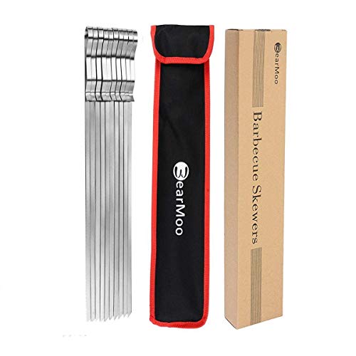 6 BearMoo+Stainless+Barbecue+Grilling+Reusable