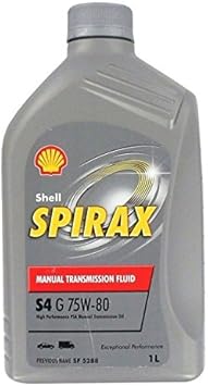 Shell Aceite Spirax S4 G 75W-80: Amazon.es: Coche y moto