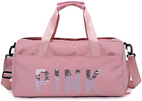 Forestfish Swimming Travel Gym Bag Sports Duffel Bag with Dry Wet Pocket Shoes Compartment for Men Women