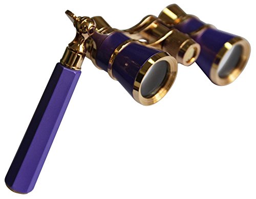 Levenhuk Broadway 325L Amethyst Lorgnette Opera Glasses