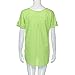 TOPUNDER 2018 Women Summer Tops Casual Short Sleeve Blouse Loose T Shirt Cotton Linen