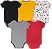 Warner Bros. Harry Potter Baby Boys' 5-Pack Bodysuits Hogwarts Gryffindor (Newborn)