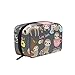 DOENR Makeup Bag Portable Travel Cosmetic Train Case Cute Sloth Toiletry Bag Organizer Accessories Case Tools Case for Beauty Women