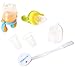 Kidsme Food Feeder Essential Set - Blue/Orange - 5 ct