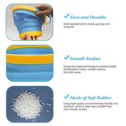 Holady Collapsible Buckets, Collapsible Pail,Sand Buckets and Sand