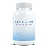 ClearZine Acne Cure - BEST Natural Skin Clearing Solution Facial Treatment Pills