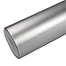 TECKWRAP Matte Chrome Vinyl Car Wrap Sticker with Air Release Channel for Car Wrapping 1x5ft (Silver)
